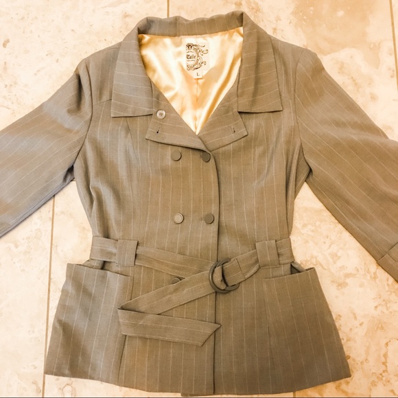 🌹 BOGO 1/2 OFF! Tulle Anthro pinstripe pantsuit - Picture 2 of 7